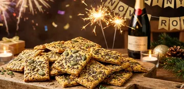 Semínkové krekry s bylinkami